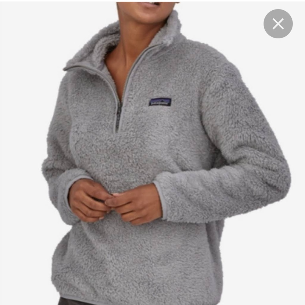 NWOT Patagonia Grey Los Gatos 1/4 Zip